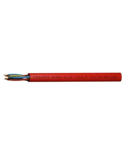 КПСВВнг(А)-LS 3х2х1,5 (Спецкабель). Кабель симметричный для систем сигнализации и управления, групповой прокладки, с пониженным дымо- и газовыделением. Спецкабель в Смоленске